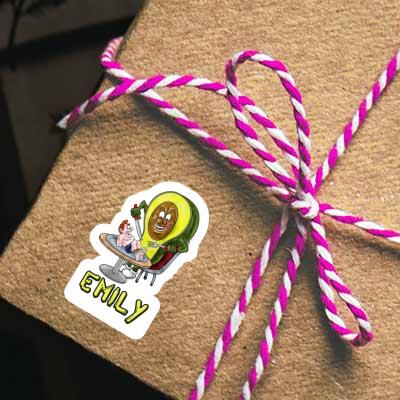 Sticker Emily Avocado Laptop Sticker Emily Avocado Laptop Image