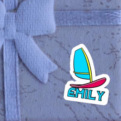 Emily Sticker Windsurf Board Laptop Emily Sticker Windsurf Board Laptop Image