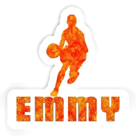Basketball Player Sticker Emmy Image