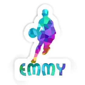 Sticker Emmy Basketball Player Image