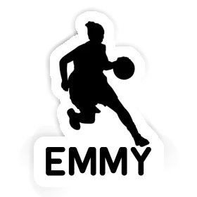 Basketball Player Sticker Emmy Image