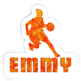 Sticker Basketball Player Emmy Image