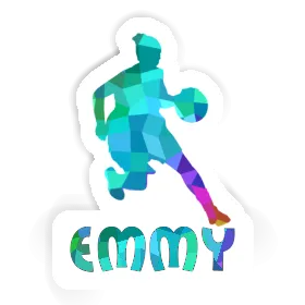 Sticker Emmy Basketball Player Image