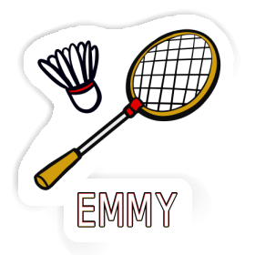 Badminton Racket Sticker Emmy Image