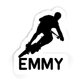 Autocollant Vététiste Emmy Image