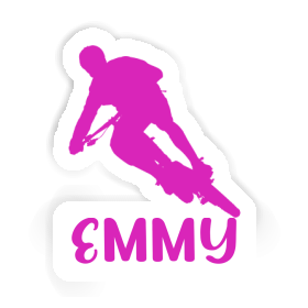Autocollant Vététiste Emmy Image