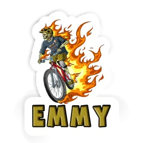Biker Freeride Autocollant Emmy Image