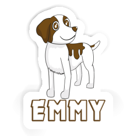 Bretagne Hund Sticker Emmy Image