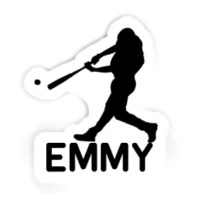 Aufkleber Emmy Baseballspieler Image