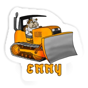 Emmy Aufkleber Bulldozer Image