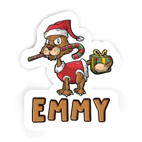 Sticker Emmy Weihnachtskatze Image