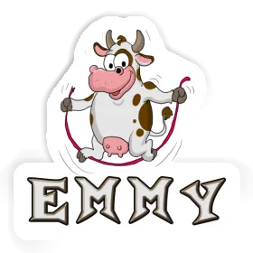 Cow Sticker Emmy Image