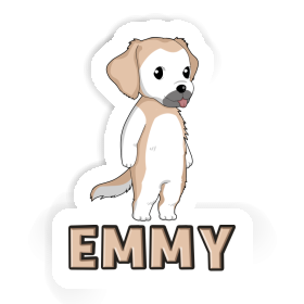 Emmy Sticker Golden Retriever Image