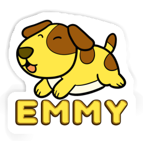 Aufkleber Hund Emmy Image