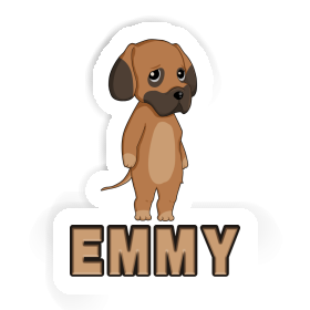 Aufkleber Emmy Deutsche Dogge Image