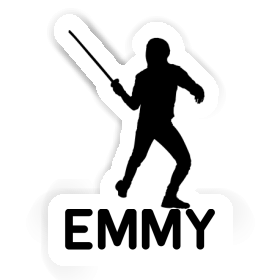 Emmy Sticker Fencer Image