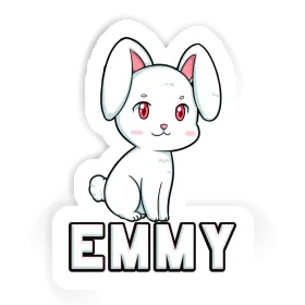 Osterhase Aufkleber Emmy Image
