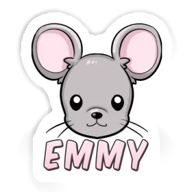 Emmy Aufkleber Maus Image