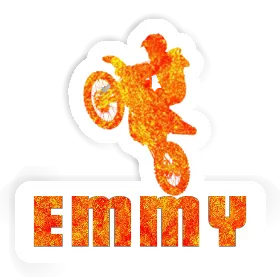 Sticker Emmy Motocross-Fahrer Image