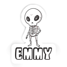 Sticker Skeleton Emmy Image