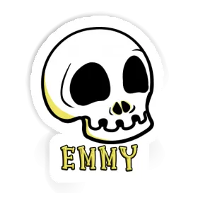Sticker Emmy Skull Image
