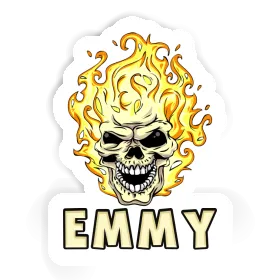 Sticker Emmy Skull Image