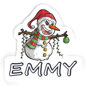 Snowman Sticker Emmy Image