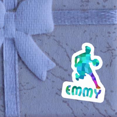 Autocollant Emmy Joueuse de basket-ball Laptop Autocollant Emmy Joueuse de basket-ball Laptop Image