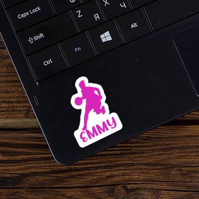 Emmy Sticker Basketball Player Laptop Emmy Sticker Basketball Player Laptop Image