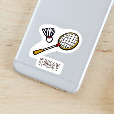 Sticker Emmy Badmintonschläger Notebook Image