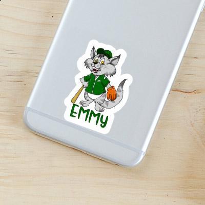 Aufkleber Baseball-Katze Emmy Notebook Aufkleber Baseball-Katze Emmy Notebook Image