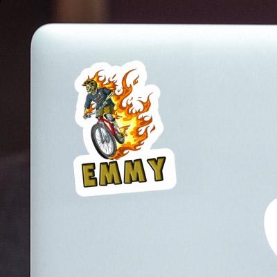 Sticker Biker Emmy Laptop Image