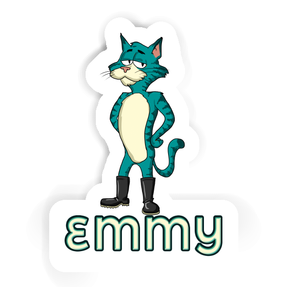 Emmy Sticker Katze Notebook Emmy Sticker Katze Gift package Image