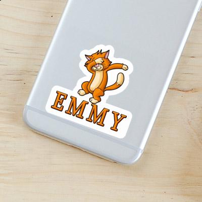 Emmy Autocollant Chat Laptop Emmy Autocollant Chat Laptop Image