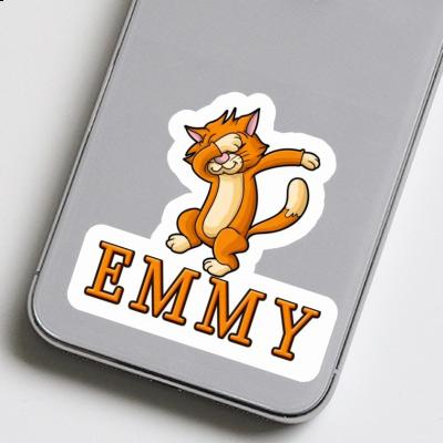 Emmy Autocollant Chat Laptop Emmy Autocollant Chat Laptop Image
