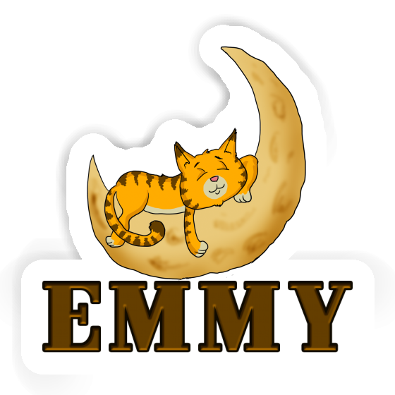 Aufkleber Katze Emmy Notebook Aufkleber Katze Emmy Notebook Image