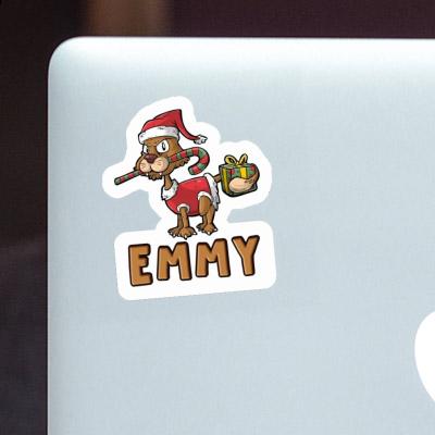 Christmas Cat Sticker Emmy Image