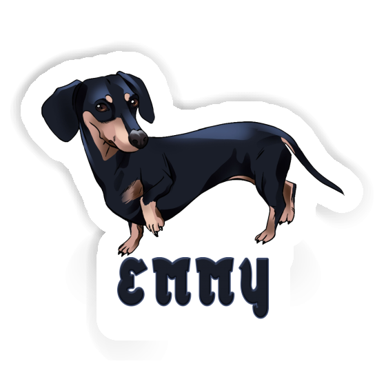 Emmy Sticker Dachshund Emmy Sticker Dachshund Image
