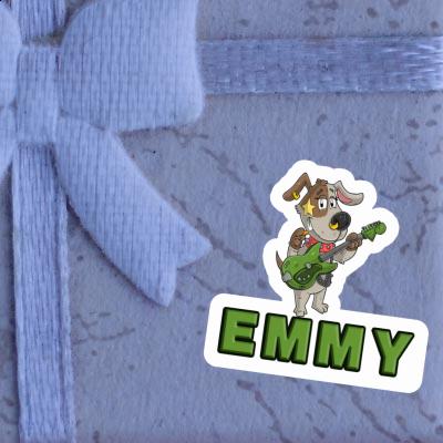 Autocollant Emmy Guitariste Autocollant Emmy Guitariste Image