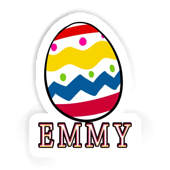 Oeuf de Pâques Autocollant Emmy Notebook Image