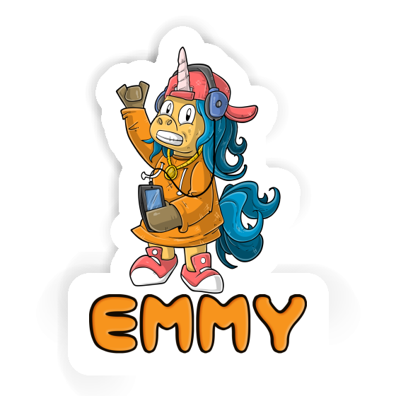 Autocollant Licorne hip-hop Emmy Notebook Autocollant Licorne hip-hop Emmy Gift package Image
