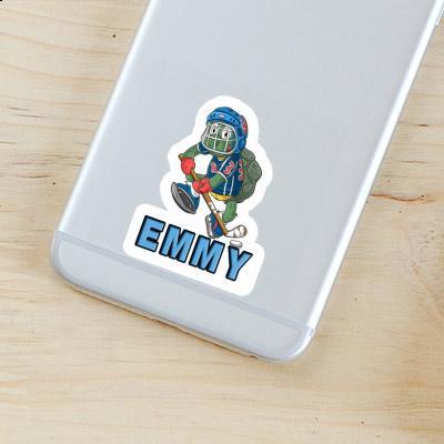 Sticker Emmy Eishockeyspieler Notebook Sticker Emmy Eishockeyspieler Notebook Image