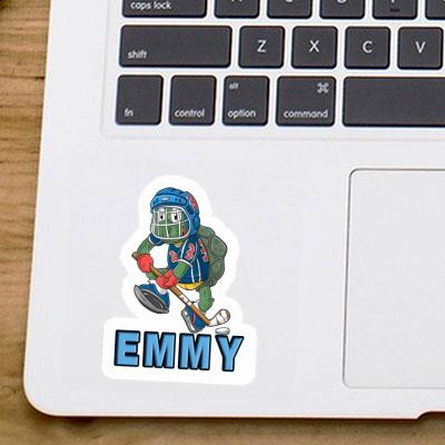 Autocollant Emmy Joueur de hockey sur glace Notebook Autocollant Emmy Joueur de hockey sur glace Gift package Image