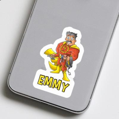 Elektriker Aufkleber Emmy Image