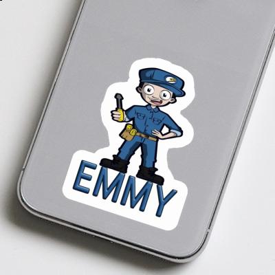 Emmy Autocollant Électricien Laptop Image