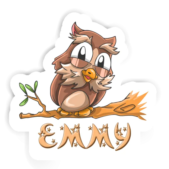 Emmy Autocollant Hibou Notebook Emmy Autocollant Hibou Gift package Image