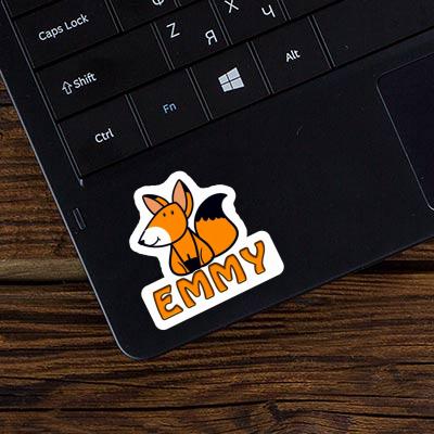 Emmy Sticker Fox Laptop Image