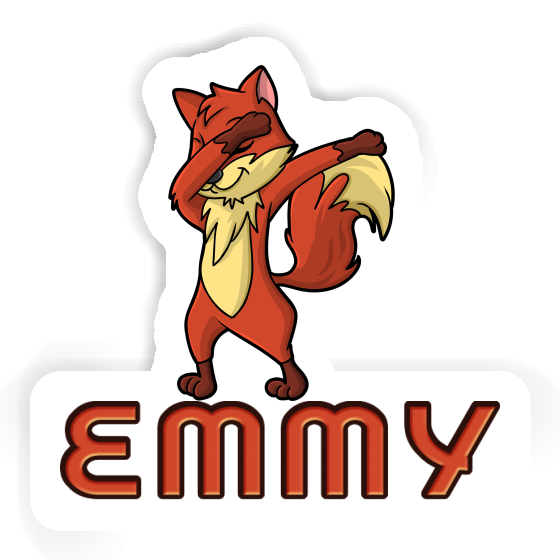 Dabbing Fox Sticker Emmy Notebook Dabbing Fox Sticker Emmy Gift package Image