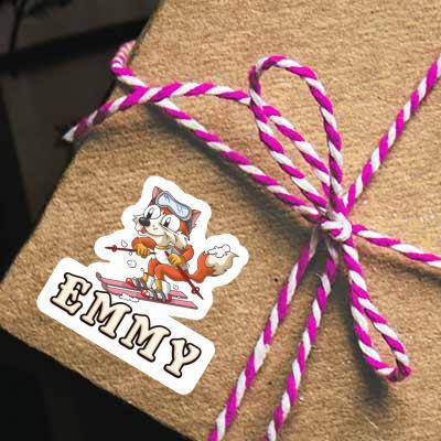 Emmy Sticker Skier Notebook Emmy Sticker Skier Notebook Image