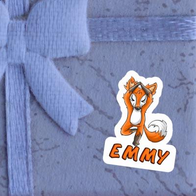 Sticker Emmy Yoga Fox Notebook Sticker Emmy Yoga Fox Gift package Image